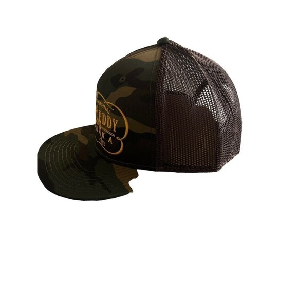 Deep Eddy Vodka Camo Mesh Trucker Snapback Hat Otto Brand Austin's Original NEW - Picture 2 of 6